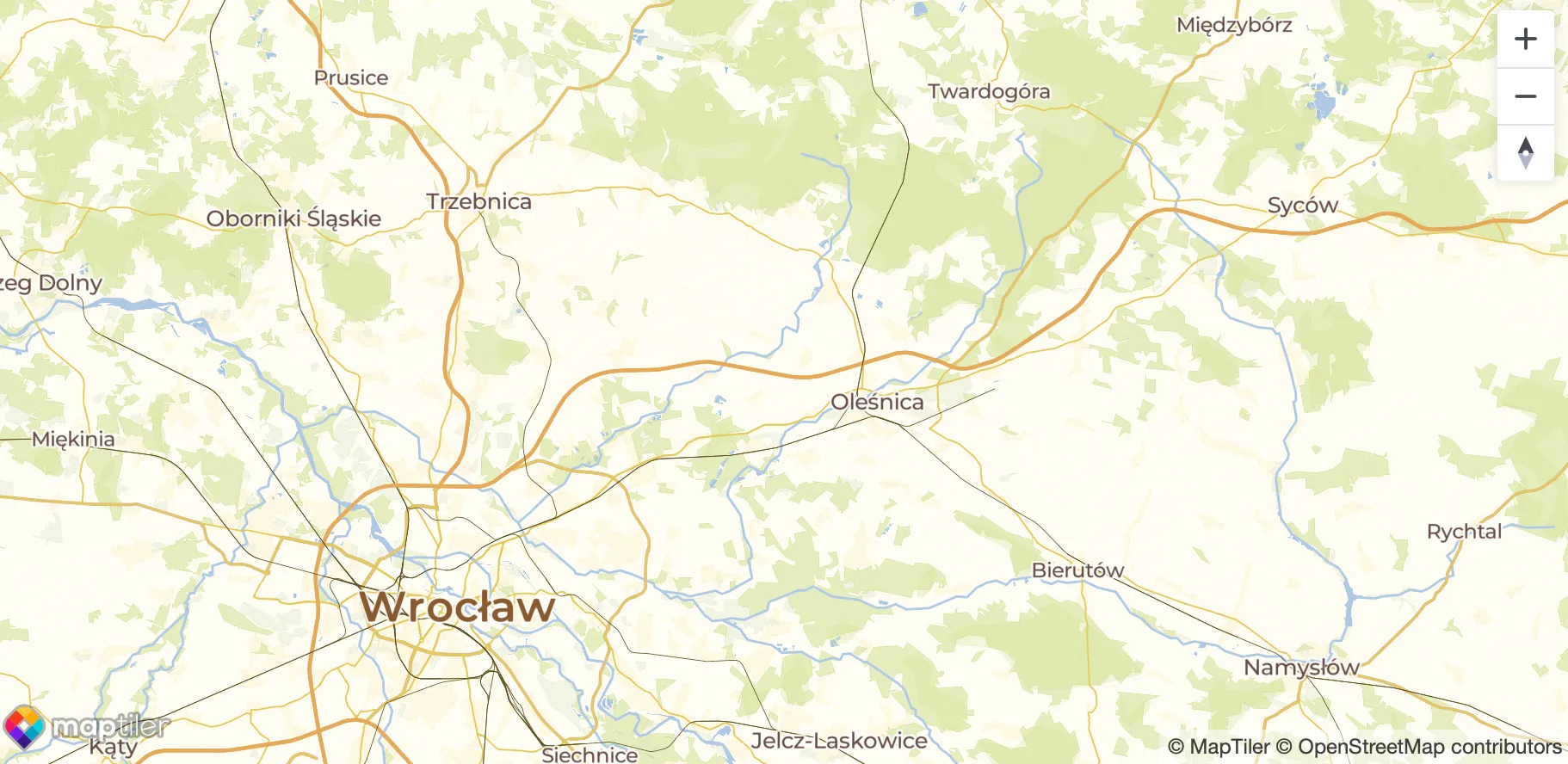 Map of Drewplast localization.